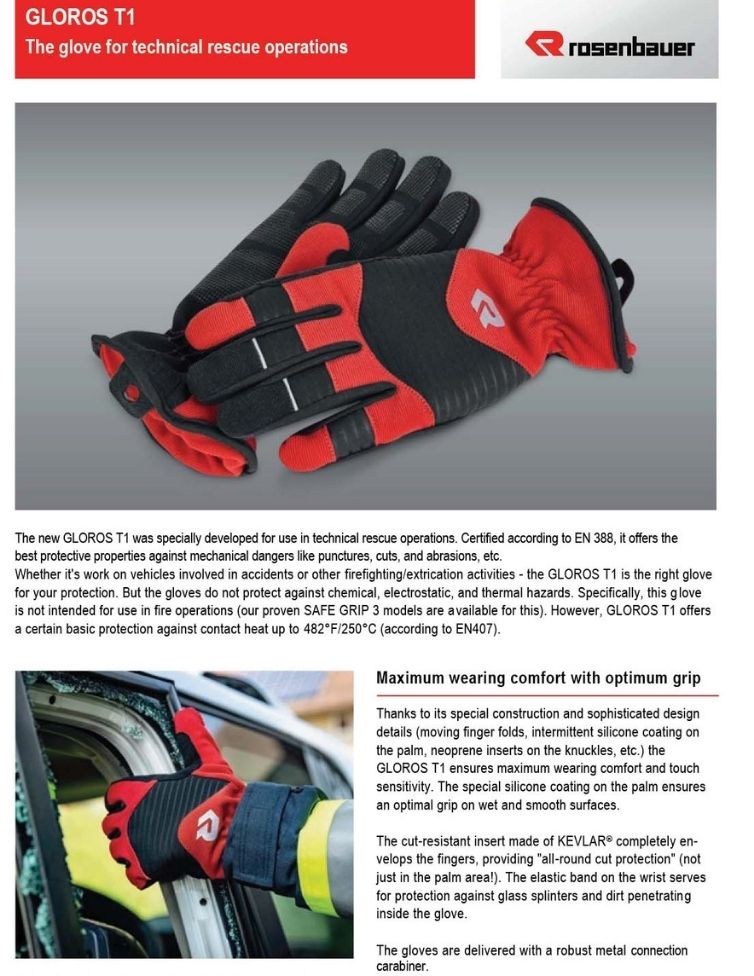 Gloves: Gloros T1